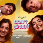 Alia Bhatt’s Don’t Be Shy Prime Video movie poster featuring the four lead actors