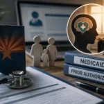 Arizona Medicaid mental health parity audit highlighting prior authorization and behavioral health coverage
