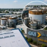 GKN Aerospace facility in Garden Grove during the 2026 chemical emergency