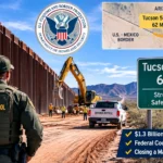Tucson 5 border wall project in southern Arizona