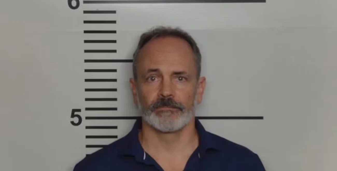 Former Kentucky Governor Matt Bevin after his arrest in Bourbon County, Kentucky