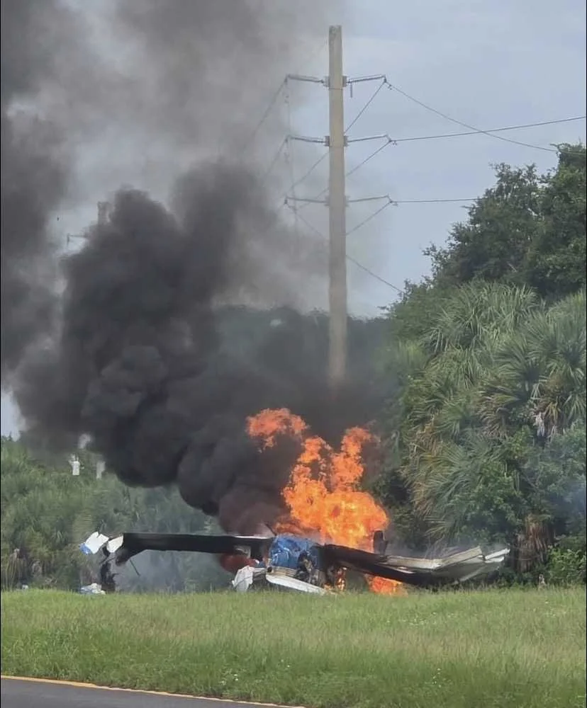 Small Plane Crashes Near Florida Airport After Pilot Reports Engine Trouble 51 image 78