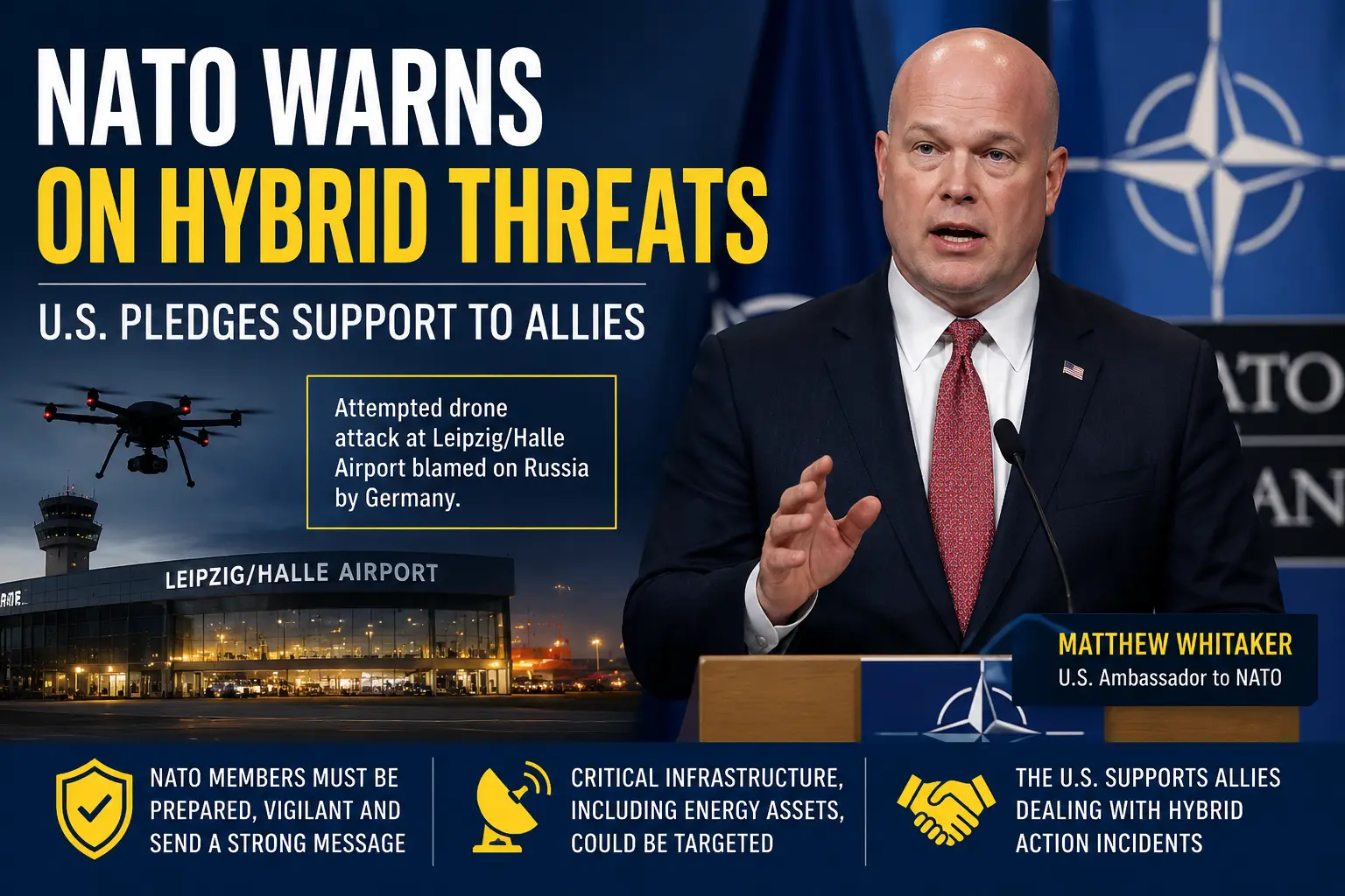 NATO Warns Against Hybrid Actions as U.S. Pledges Support to Allies 51 NATO Warns Against Hybrid Actions as U.S. Pledges Support