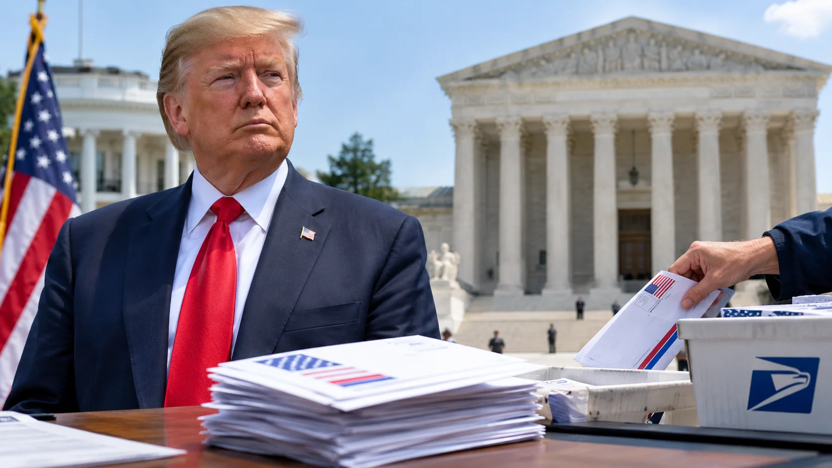 Trump administration Supreme Court appeal over mail ballot restrictions